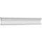 Ekena Millwork 135" Bottom Width x 136 1/8" Top Width x 3 1/2"H x 7/8"P Bedford Crosshead CRH03X135BE - alternate 2